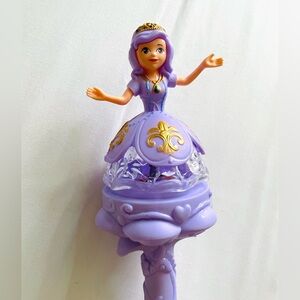 Lilac Princess Sofia Magic Wand Toy for Kids - Purple Fairy Doll